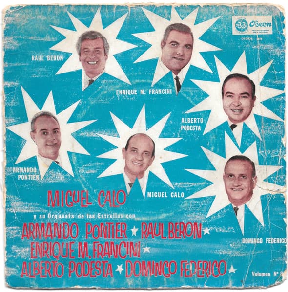 Miguel Caló Y Su Orquesta De Las Estrellas — Miguel Caló Y Su Orquesta De Las Estrellas Vol. N°. 8