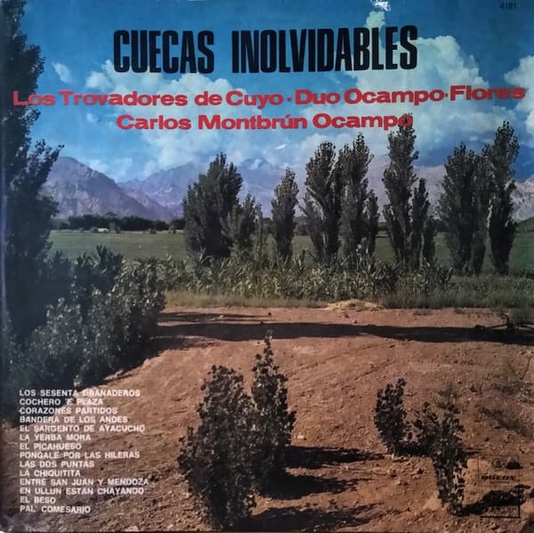 Los Trovadores De Cuyo & Dúo Ocampo-Flores & Carlos Montbrun Ocampo — Cuecas Inolvidables
