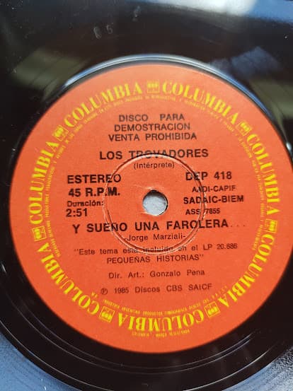 Los Trovadores — Pregones Del Altiplano / Y Sueño Una Farolera