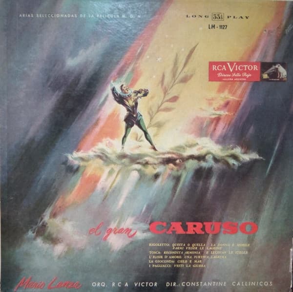 Mario Lanza & Constantine Callinicos & Orquesta RCA — El Gran Caruso (Arias Seleccionadas de la Película de M.G.M.)