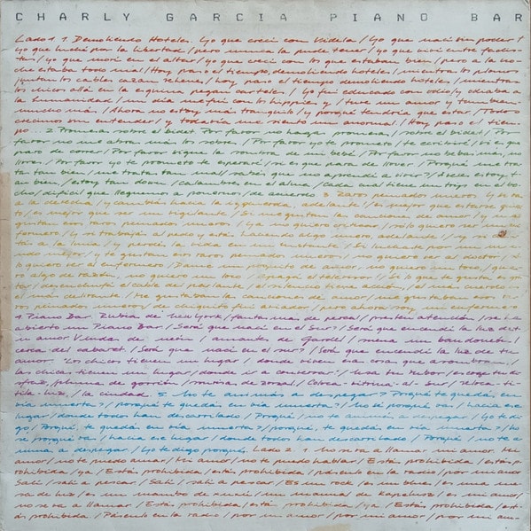 Charly Garcia – Piano Bar