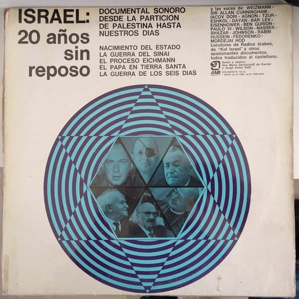 Unknown Artist — Israel: 20 años sin reposo