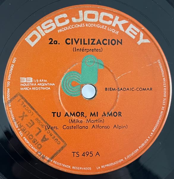 2a. Civilizacion — Tu Amor, Mi Amor
