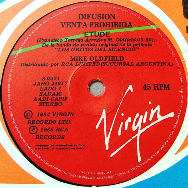 Mike Oldfield — Etude