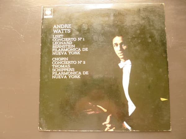 Andre Watts & Liszt & Chopin & Leonard Bernstein & Thomas Schippers & Orquesta Filarmónica De Nueva York — Concierto No. 1 / Concierto No. 2