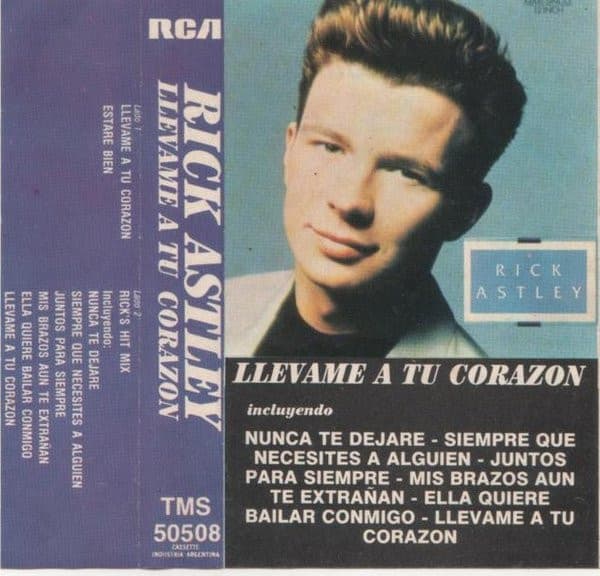 Rick Astley — Llévame A Tu Corazón (The Dick Dastardly Mix)