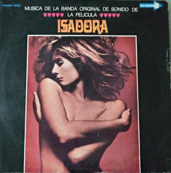 Maurice Jarre — LOS AMORES DE ISADORA (The Loves Of Isadora) Musica de la Banda de Sonido de la Pelicula