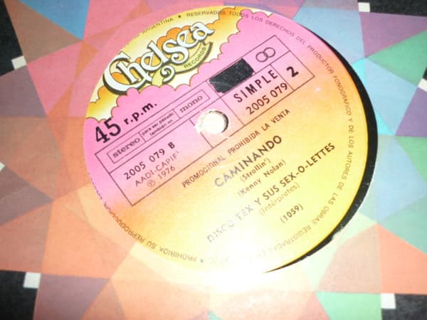 Disco Tex & His Sex-O-Lettes — We're Havin' A Party (It's Gonna Be Alright) / Strollin'
