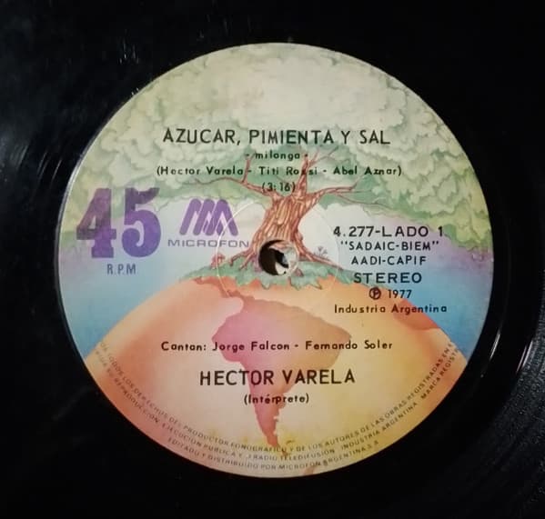 Héctor Varela Y Su Orquesta Típica — Azúcar, Pimienta Y Sal