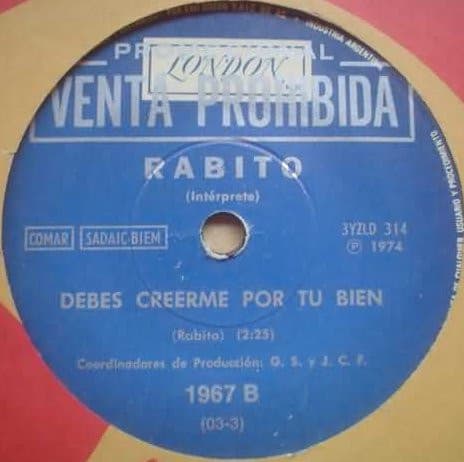 Rabito — Amante Latino / Debes Creerme Por Tu Bien