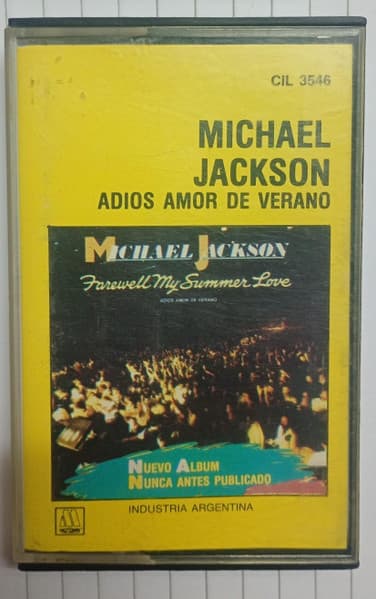 Michael Jackson — Adios Amor De Verano = Farewell My Summer Love