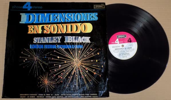 Stanley Black & The London Festival Symphony Orchestra & Choir — Dimensiones En Sonido = Dimensions In Sound