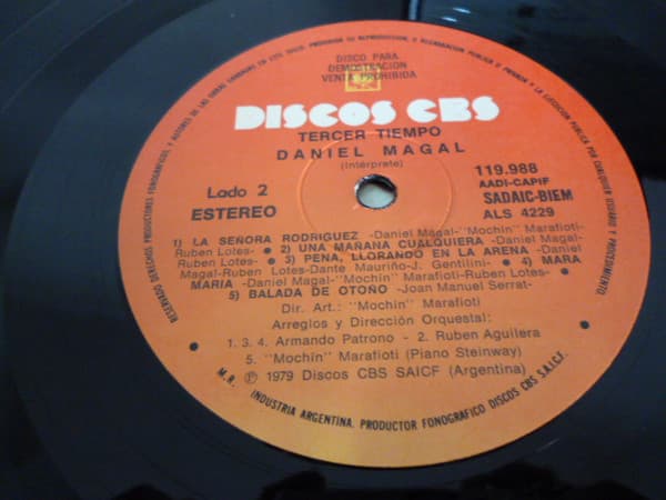 Daniel Magal — Tercer Tiempo