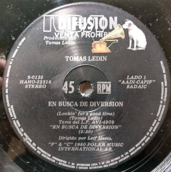 Tomas Ledin — Ahora Mismo = Right Now!