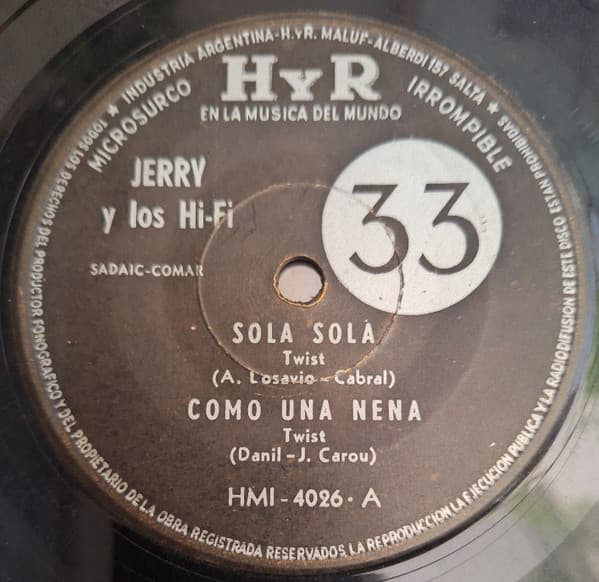 Jerry y Los Hi-Fi — Ven Johnny Ven