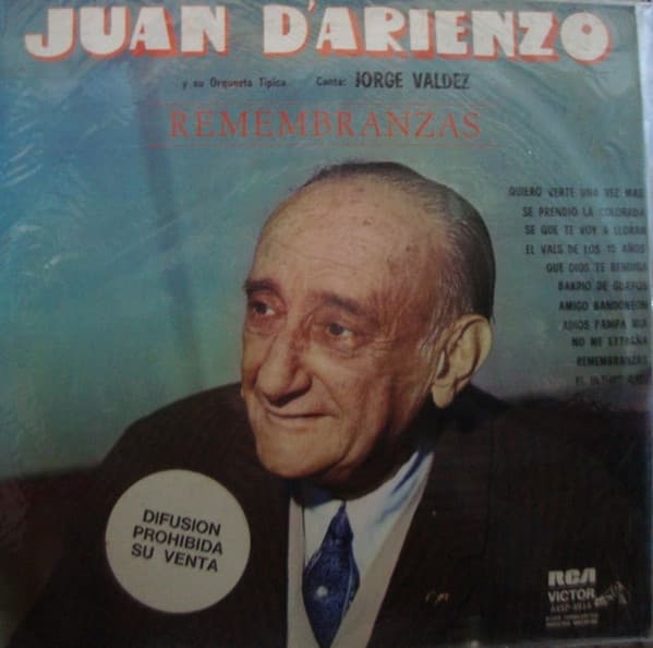 Juan D'Arienzo Y Su Orquesta Típica & Jorge Valdez — Remembranzas