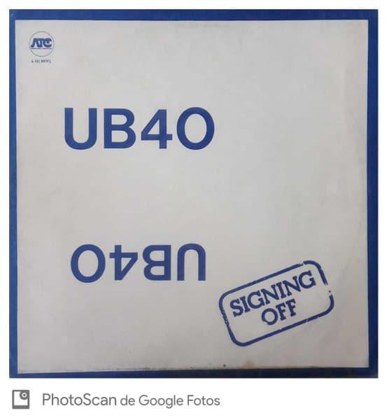 UB40 — Signing Off