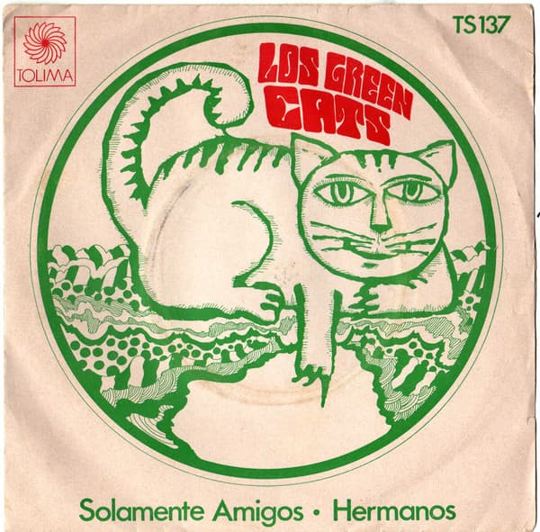 Los Green Cats — Solamente Amigos / Hermanos