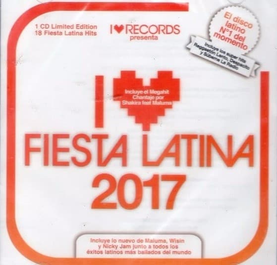 Various — I ♥ Fiesta Latina 2017