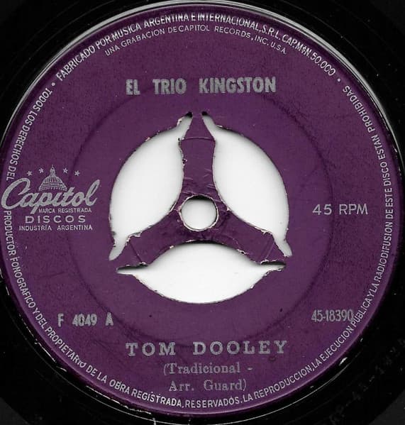 El Trio Kingston — Tom Dooley