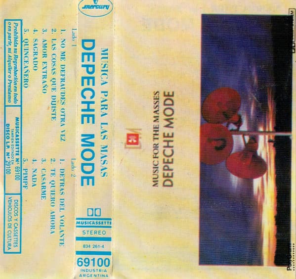 Depeche Mode — Music For The Masses = Musica Para Las Masas