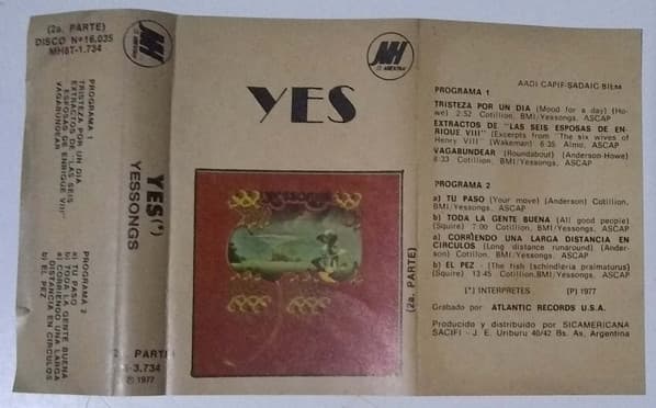 Yes — Yessongs (2a Parte)