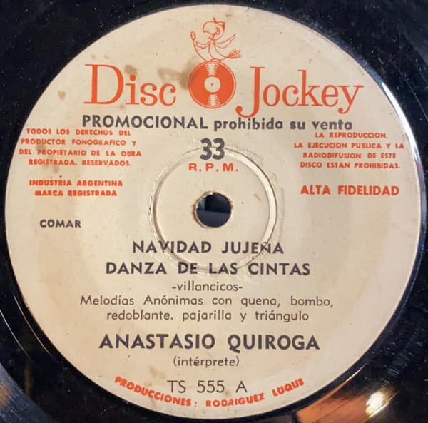 Anastasio Quiroga — Navidad Jujeña - Danza De Las Cintas