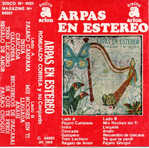 Romualdo Correa Y Su Conjunto — Arpas En Estereo