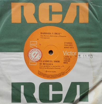 Barbara & Dick — Cuando El Amor Se Realiza / Buscando Un Recuerdo