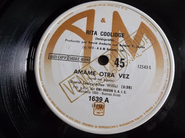 Rita Coolidge — Love Me Again = Amame otra Vez