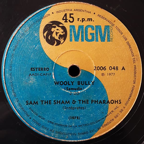 Sam The Sham & The Pharaohs — Wooly Bully / Caperucita Roja
