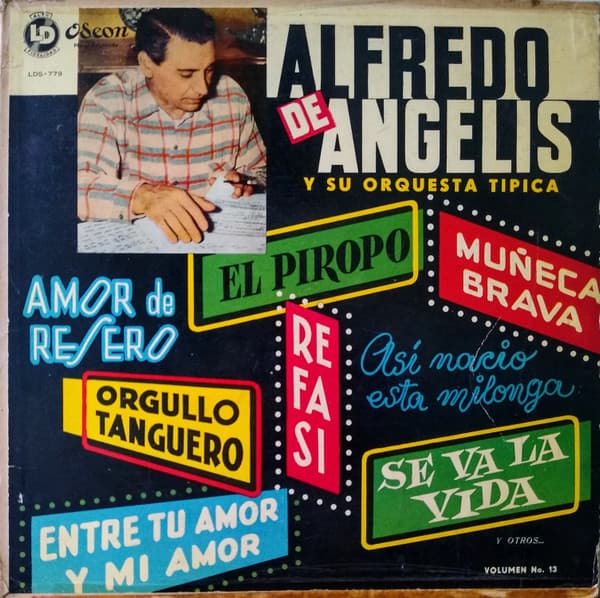 Alfredo De Angelis Y Su Orquesta Típica — Volumen Nº 13