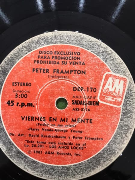 Peter Frampton — Viernes En Mi Mente