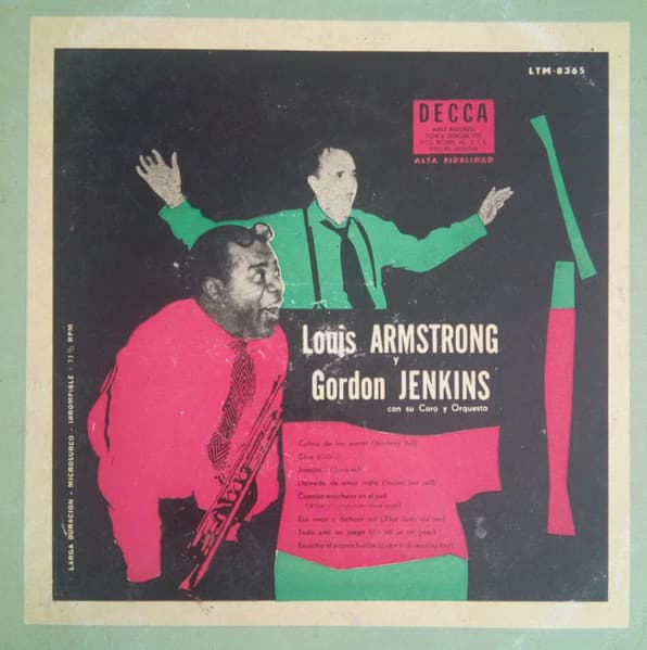 Louis Armstrong & Gordon Jenkins Con Su Coro Y Orquesta — Louis Armstrong Y Gordon Jenkins