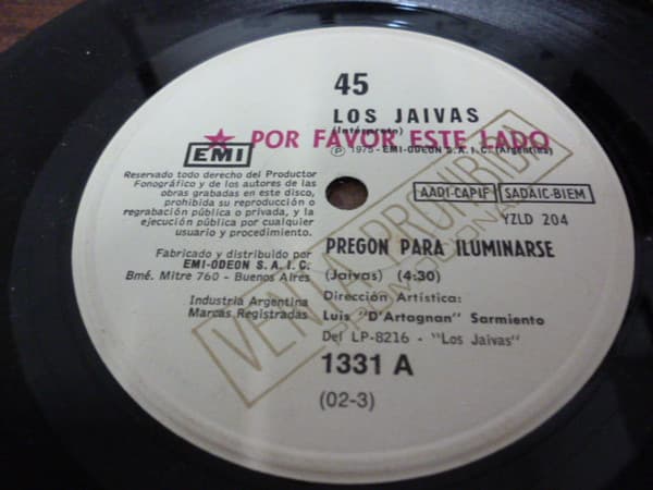 Los Jaivas — Pregón Para Iluminarse / Un Mar de Gente