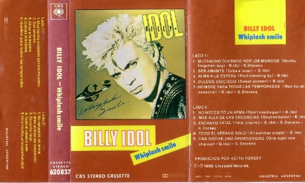 Billy Idol — Whiplash Smile