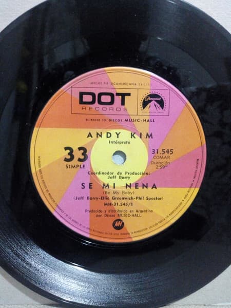 Andy Kim — Se Mi Nena = Be My Baby