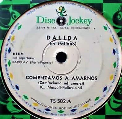 Dalida — Comenzamos A Amarnos (Cominciamo Ad Amarci)