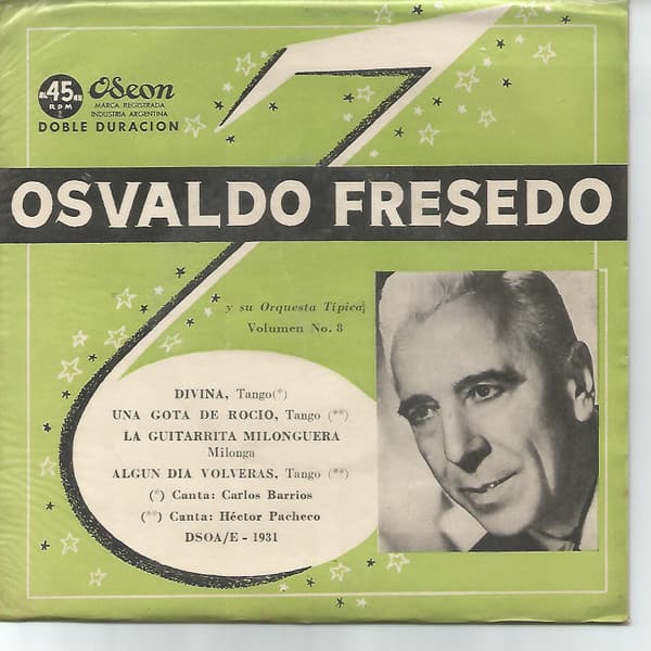 Osvaldo Fresedo Y Su Orquesta Típica — Osvaldo Fresedo Y Su Orquesta Típica - Volumen N° 8