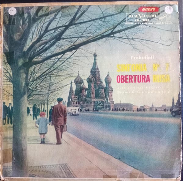 Prokofieff & Jean Martinon & Paris Conservatoire Orchestra — Sinfonia Nro 7 Op. 131 - Obertura Rusa Op. 72