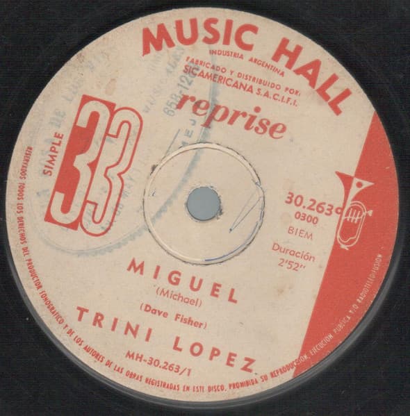 Trini Lopez — Miguel / San Francisco De Asis