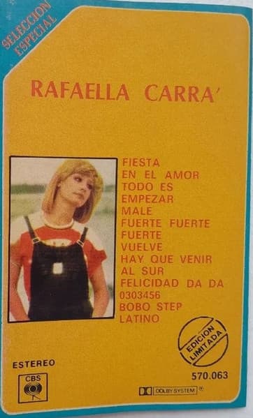 Raffaella Carrà — Selección Especial De Raffaella Carrá
