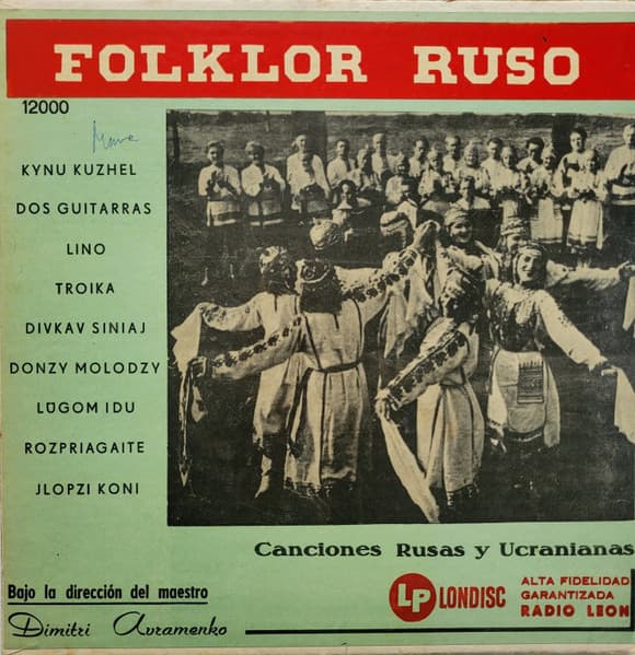 Coro Mixto Ruso & Dimitri Avramenko — Folklor Ruso - Canciones Rusas Y Ucranianas