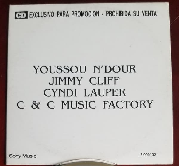 Youssou N'Dour & Jimmy Cliff & Cyndi Lauper & C + C Music Factory — CD Exclusivo Para Promocion
