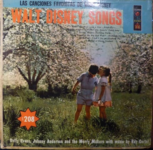 Dotty Evans & Johnny Anderson & The Merrymakers — Canciones Favoritas De Walt Disney - Walt Disney Songs