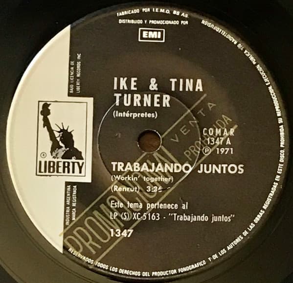 Ike & Tina Turner — Trabajando Juntos / Ooh Poo Pah Doo