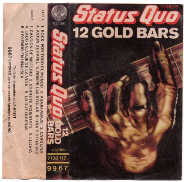 Status Quo — Doce Barras De Oro = 12 Gold Bars
