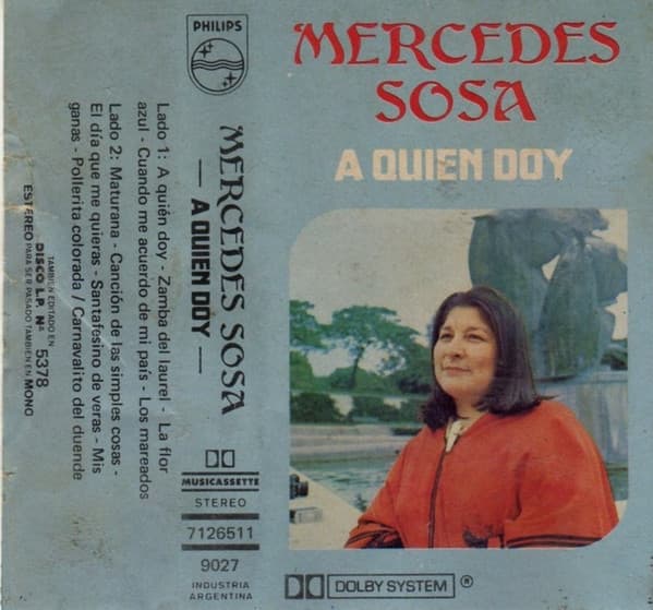 Mercedes Sosa — A Quien Doy