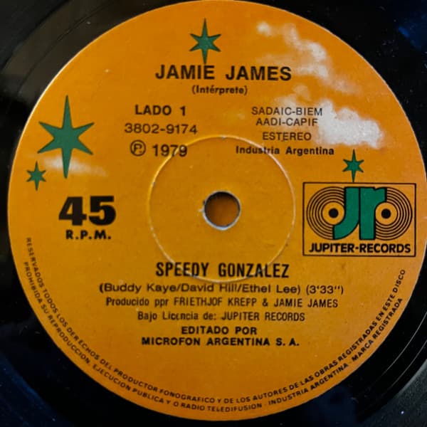 Jamie James — Speedy Gonzales