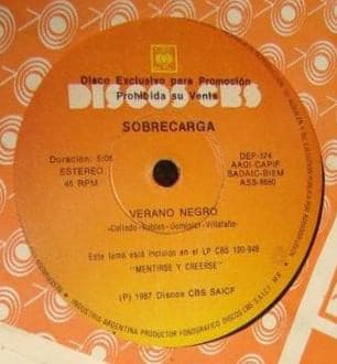 Sobrecarga — Verano Negro / Es Telepatía